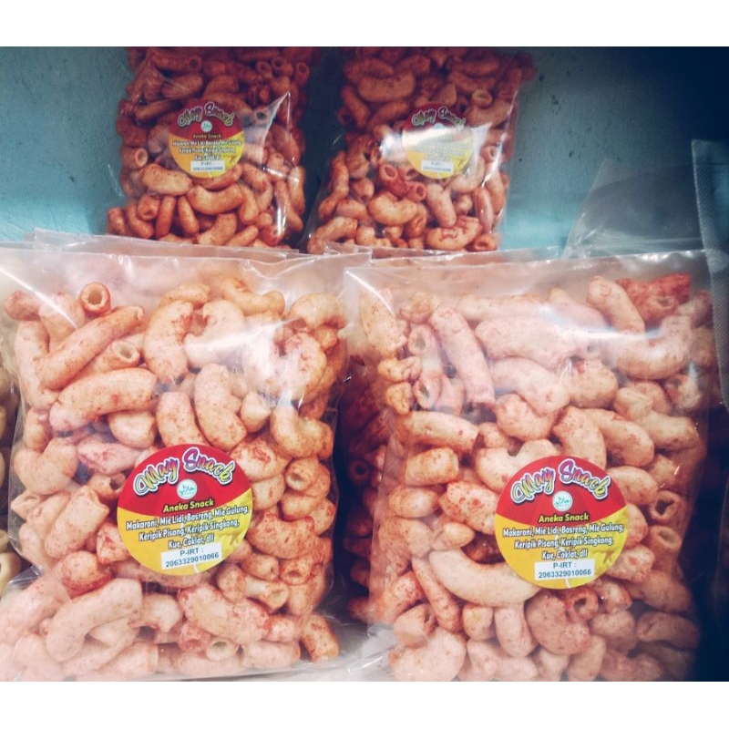 

makaroni balado dan ori/gurih asin may snack