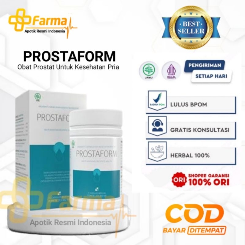 COD PROSTAFORM ASLI ORIGINAL - PROSTAFORM OBAT PROSTAT UNTUK PRIA DIJAMIN PALING AMPUH - FARMA_ID SE