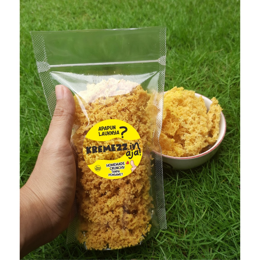 

Kremezz.in Kremes Ayam Kemasan 250 Gram - Dibuat Jika Ada Pesanan