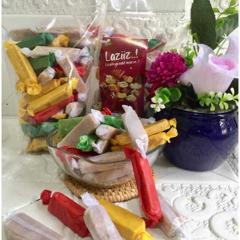 

Permen Tape Kemasan Pouch Berat 250 Gram