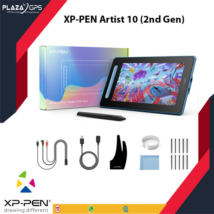 XP-PEN Artist 10 (2nd Gen) New - 10.1-inch Artist Series Pen Display