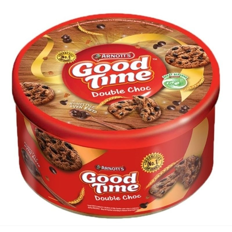 

Good time Kaleng 149 gram Goodtime double choco 149 gram