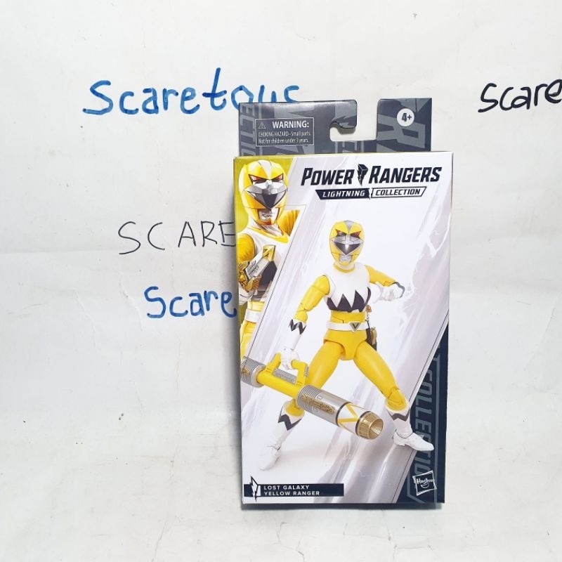 Lightning Collection Power Rangers Lost Galaxy Yellow Ranger kuning seijuu sentai Gingaman