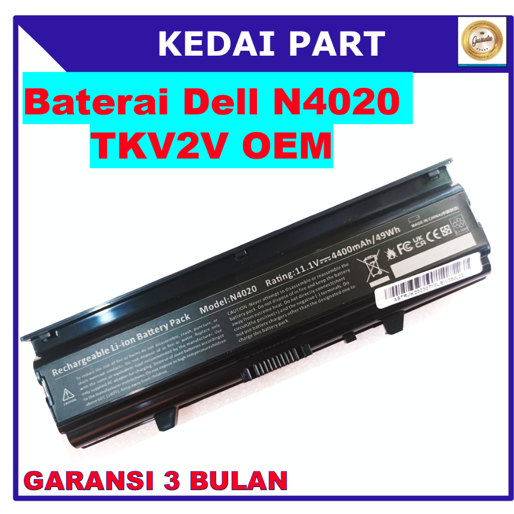 BATERAI DELL INSPIRON N4020 N4030 M4010 N4020D N4030D OEM