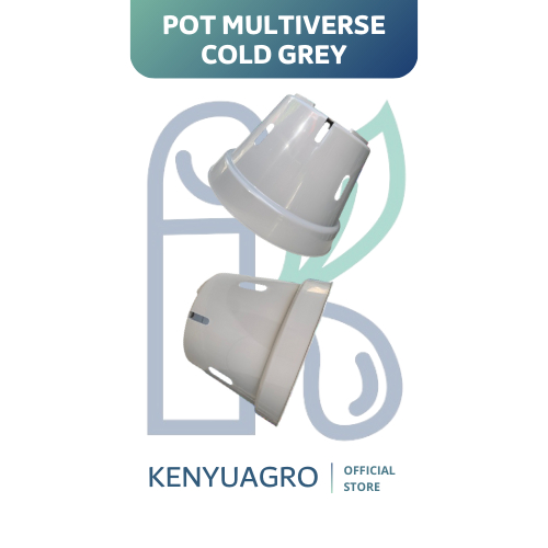 KENYUAGRO Pot Multiverse / Pot Bunga Bibit 18cm / Tanaman Hias Anggrek Aglonema Kaktus Sukulen Monstera Philodendron Kenyu Store