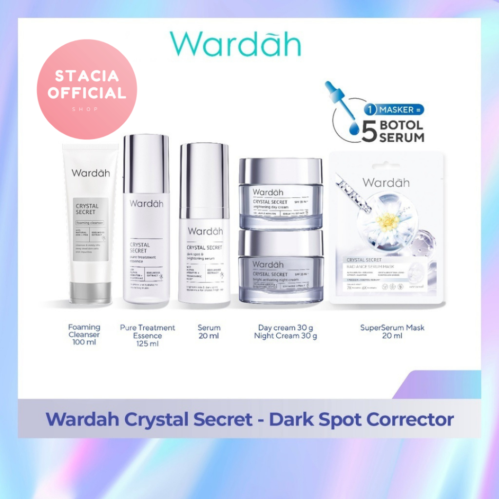 WARDAH Crystal Secret SERIES | White Secret SERIES