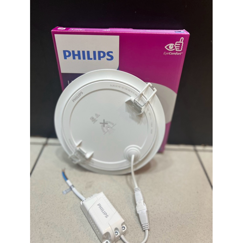 QH lampu led downlight Philips Magneos 12w 9w 6w 4w Led panel inbow tanam plafon Philips 4 watt 6