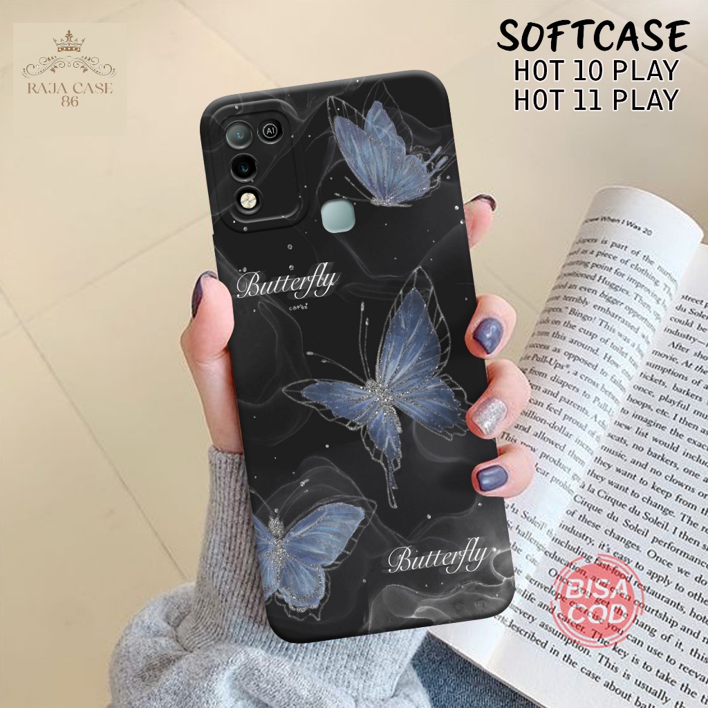 Case Infinix Hot 10 play / Hot 11 Play - Rajacase - casing handphone - Hot 10 play / Hot 11 Play - M