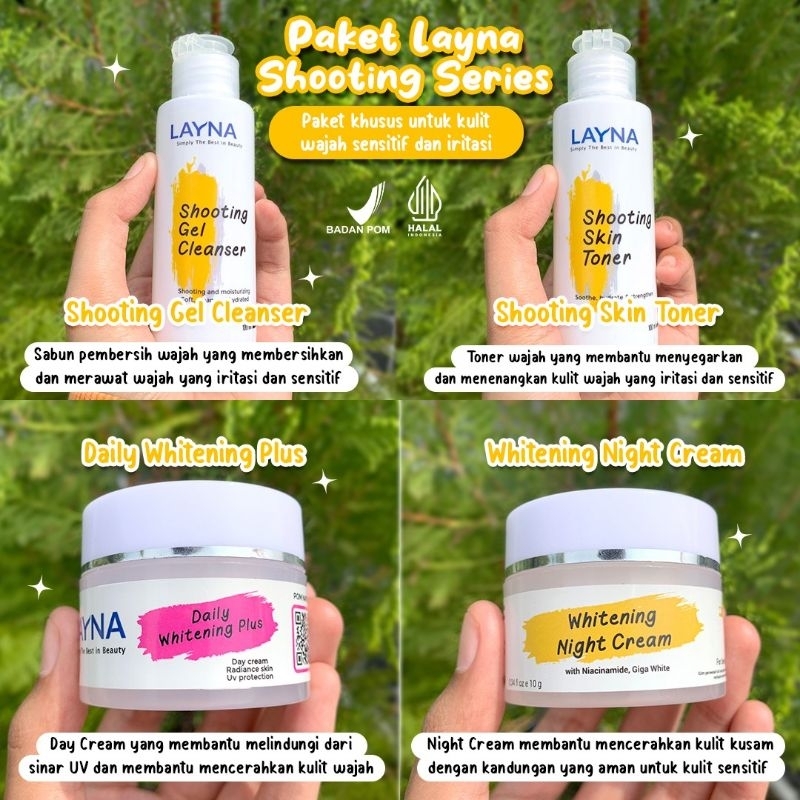 Skincare BPOM Glowing, Layna Skincare