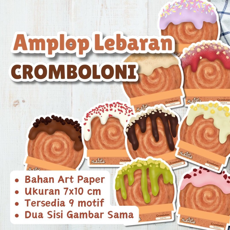 

Amplop Idul Fitri 2025 Amplop Lebaran 3D Lucu Motif Cromboloni