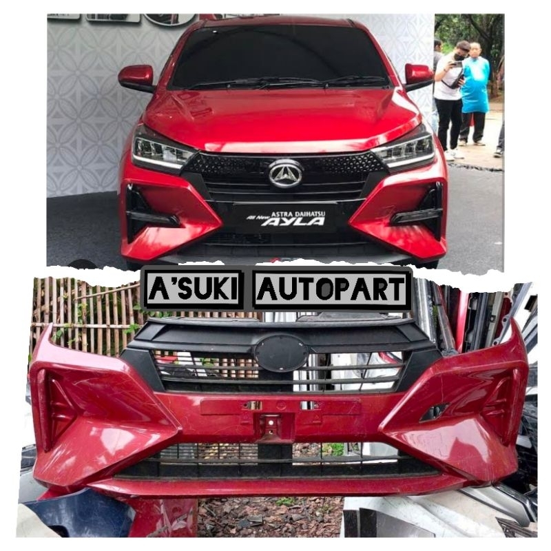 bumper bemper depan new ayla 2023