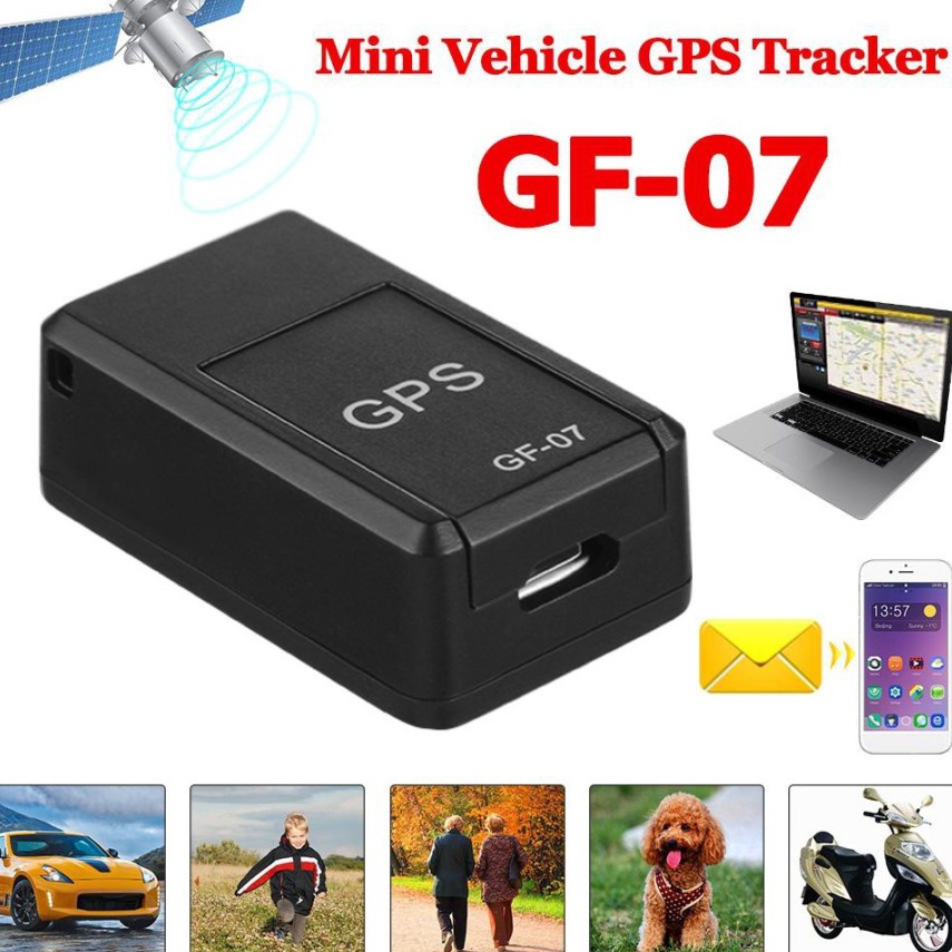 CHEKOUT Alat Pelacak Lokasi Mobil Motor GPS GF7 Tracker Mini Alat Pelacak Lokasi Mobil Motor Trackin