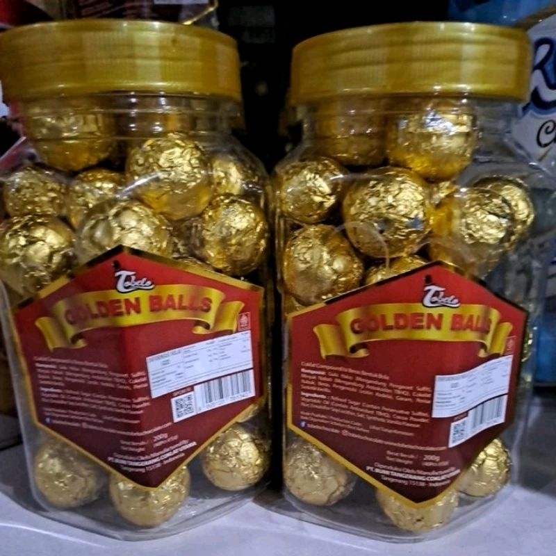 

Tobello golden balls 200gr 40pcs