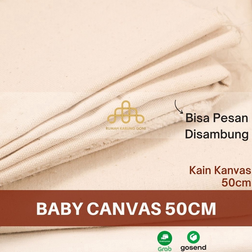ART W63F Kain Kanvas Twill Marsoto 5 cm x 157 16 cm  Baby Canvas Grey  Supplier Kain Kanvas Lukis Gr