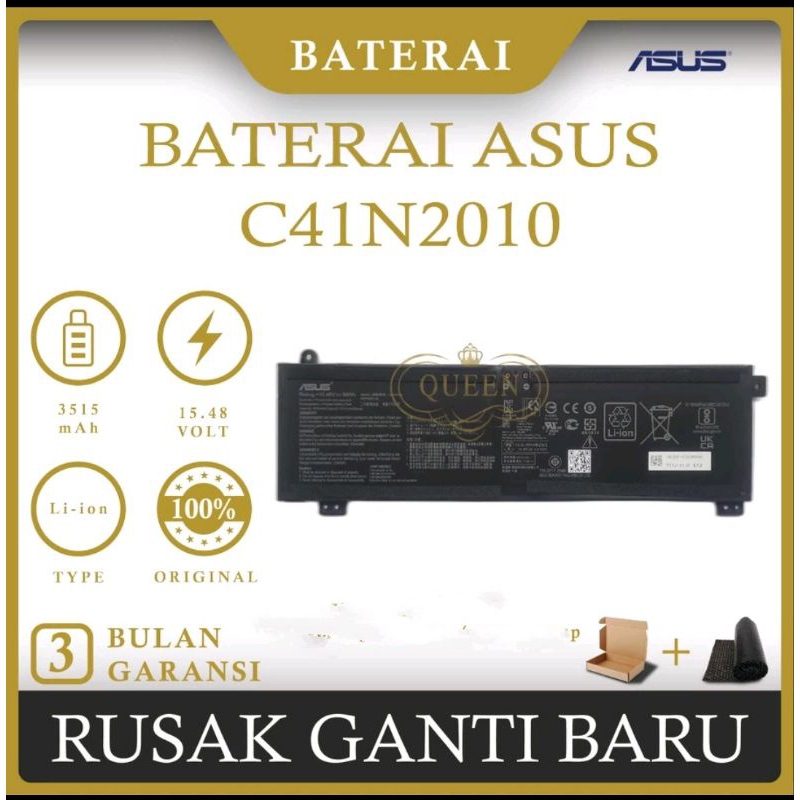 BATERAI LAPTOP ASUS ROG G513 C41N2010 Original