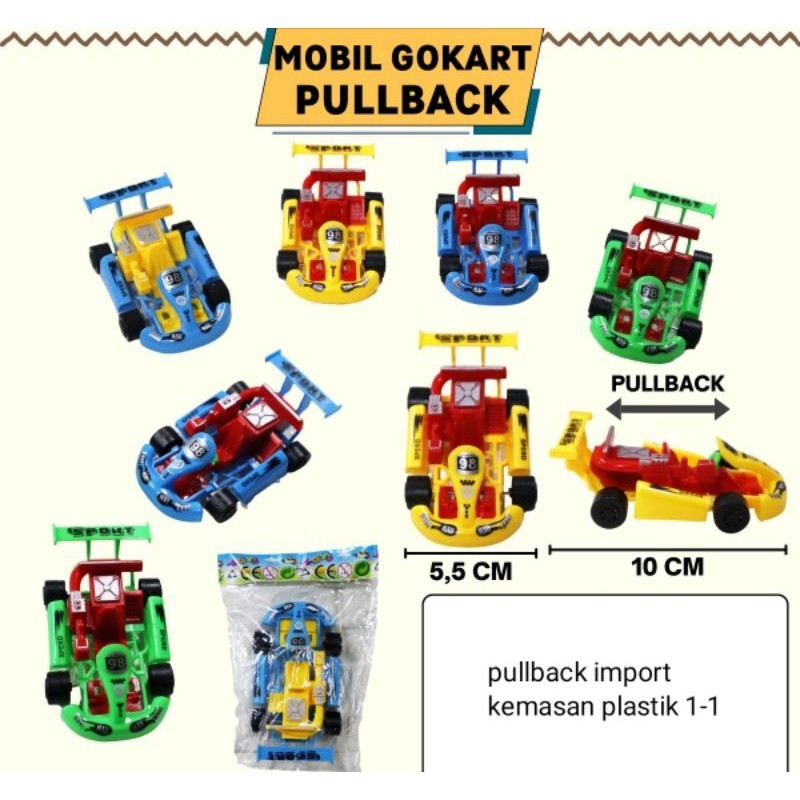 Mobil Gokart Mobil Mobilan Gocar 25pcs