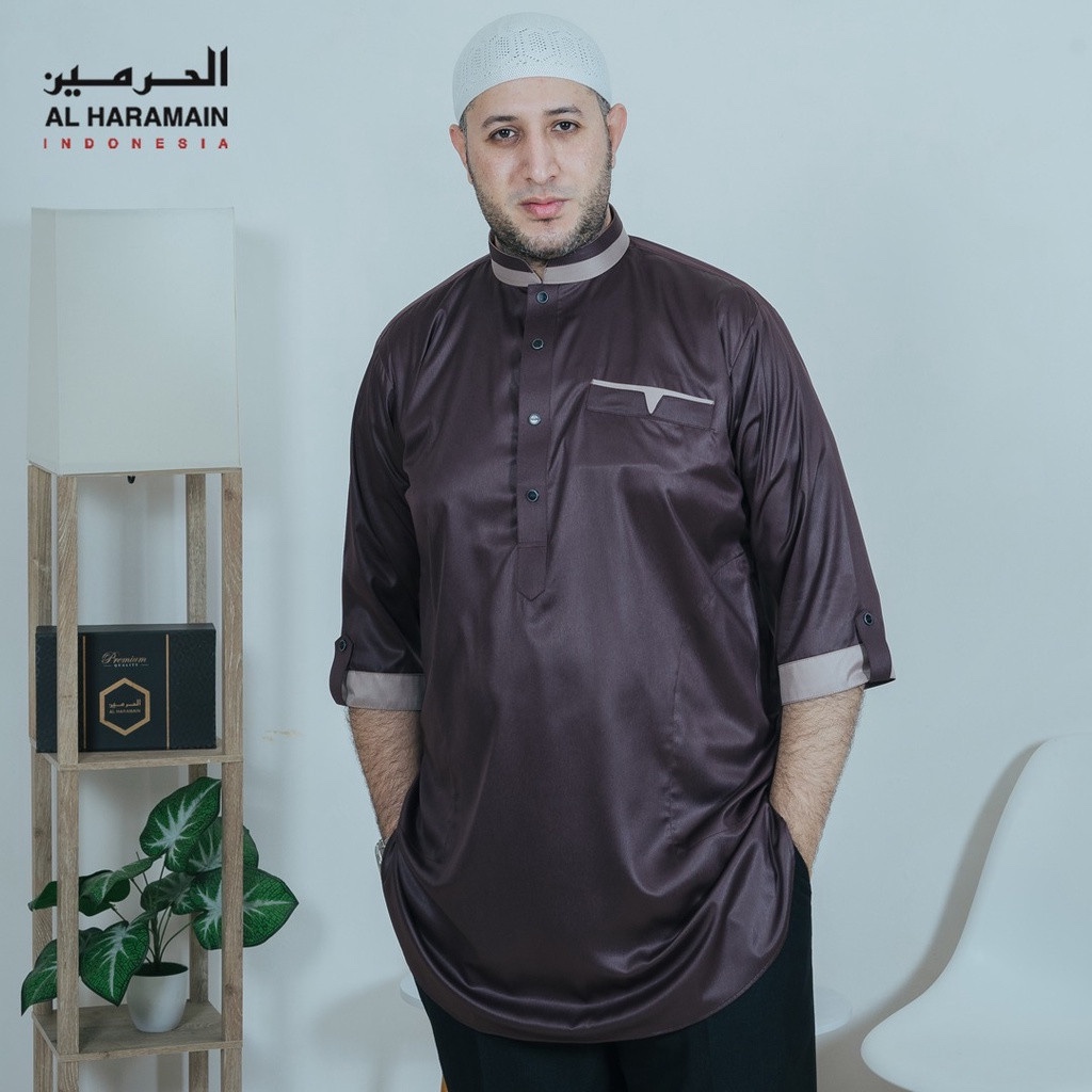 Baju Koko Kurta Pria Al Haramain Bahan Dingin Premium COD TP5