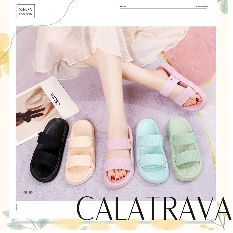 Paling Dicari Sandal Tali Wanita Jelly  Sepatu Sandal Calatrava Sendal Jelly  Sandal Wanita Rumahan 