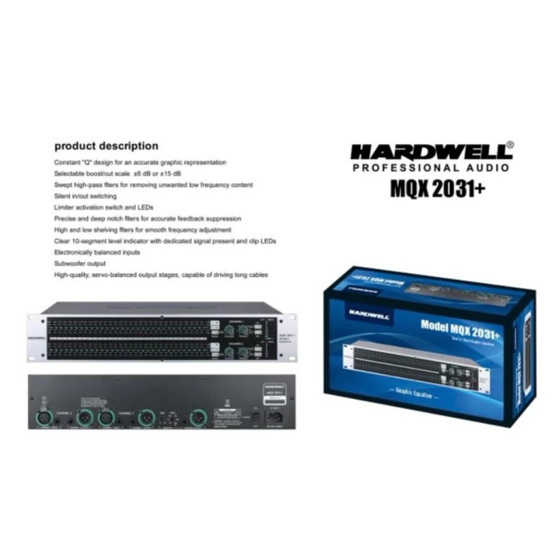 Equalizer Hardwell MQX 2310+ ORIGINAL