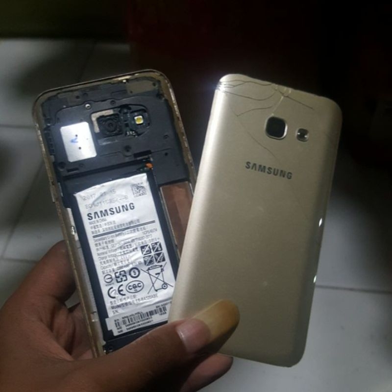 Samsung A3 2017 Mesin Normal, LCD Minus