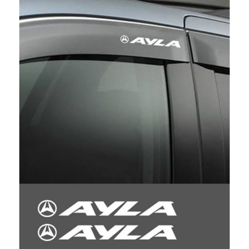 Stiker Cutting Talang air Ayla | Stiker Cutting custom