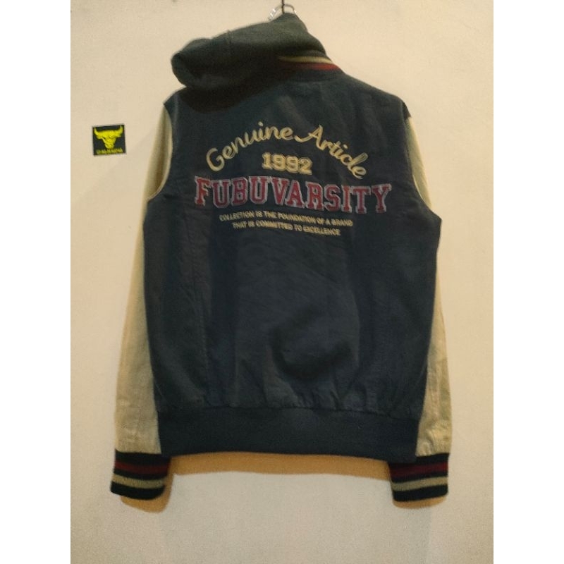 jaket varsity fubu vintage