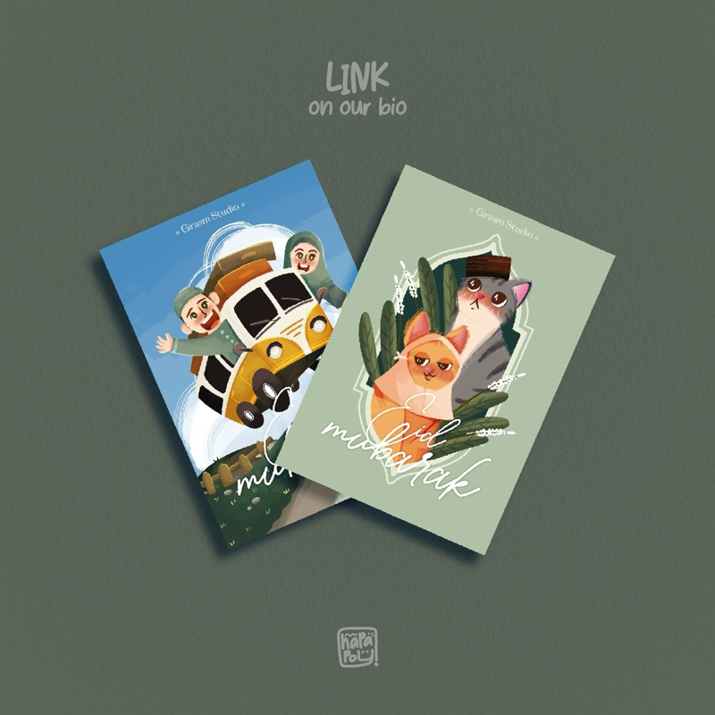 

Hang Tag Hampers Unik Lebaran / Idul Fitri - Girasm Studio