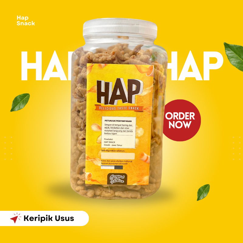 

KERIPIK USUS - HAP