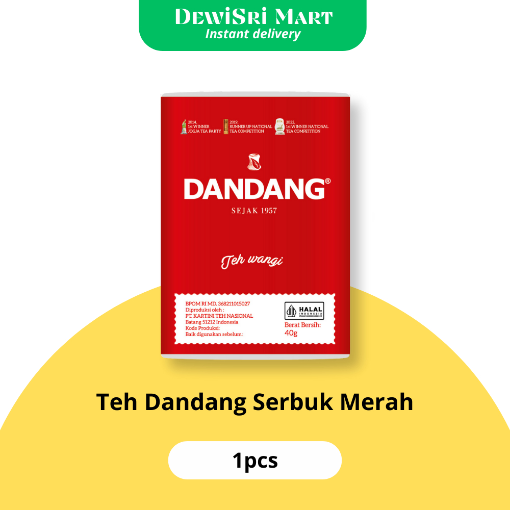 

Teh Dandang serbuk merah 1pcs - Dewi Sri Mart