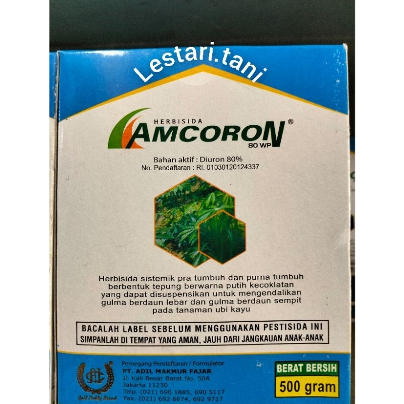 AMCORON 80 WP(500GR),pembeku biji rumput buat tanaman singkong dll