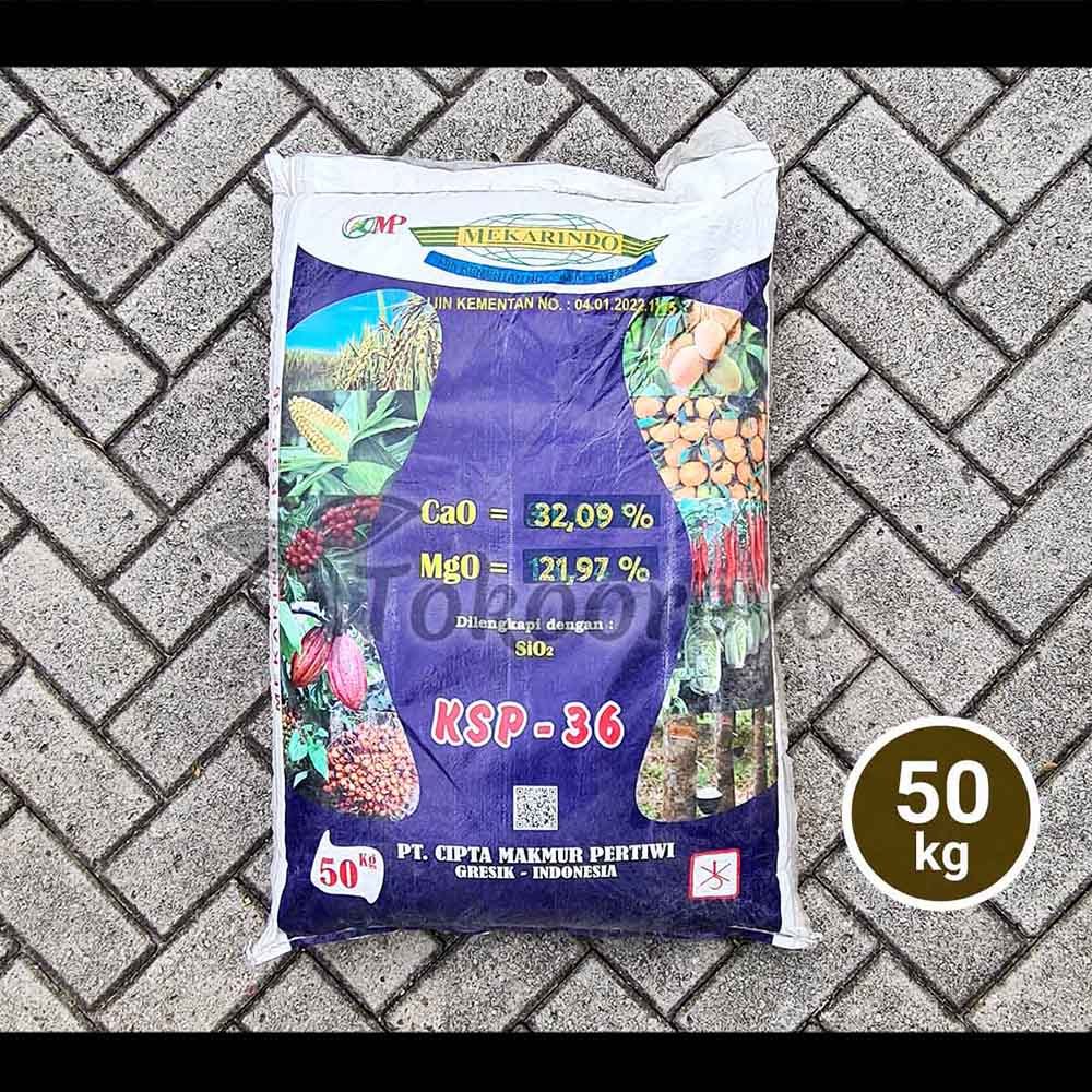PUPUK CMP MEKARINDO KSP-36 ISI 50 KG KEMASAN PABRIK KSP VIA CARGO