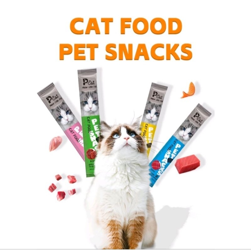 snack kucing creamy liquid pet meow | cat food grosir termurah