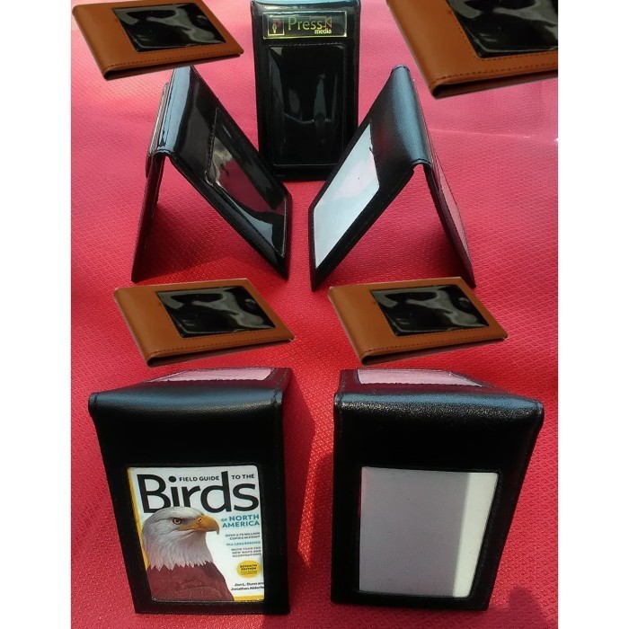 

RB Id Card Holder Kulit-Dompet Saku Magnet 4 Kartu