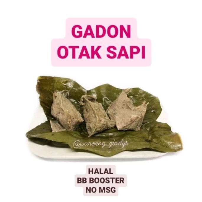 

Gadon otak sapi homemade / MPASI BB BOOSTER