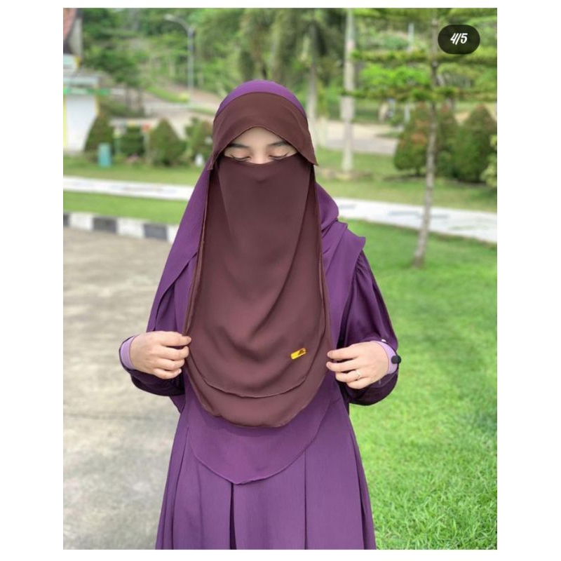 cadar bandana poni 2 layer