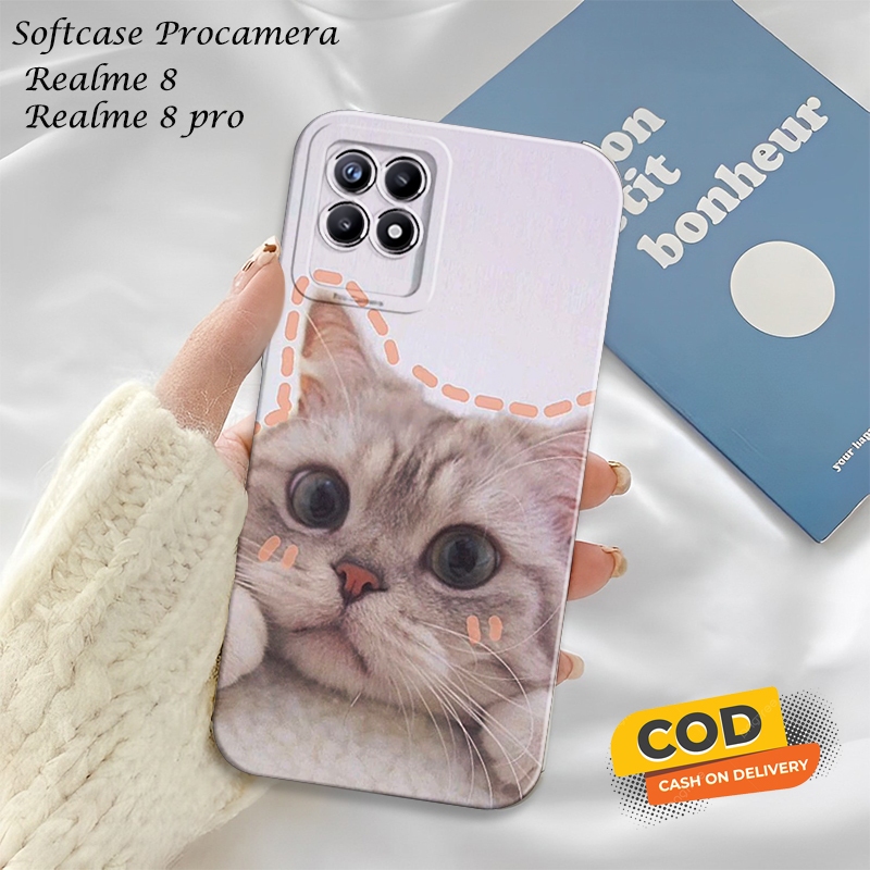Casing Hp Realme 8 5G / 8 Pro Terbaru - Bahan ProCamera - Silicon Lentur - Case Realme 8 5G / 8 Pro 