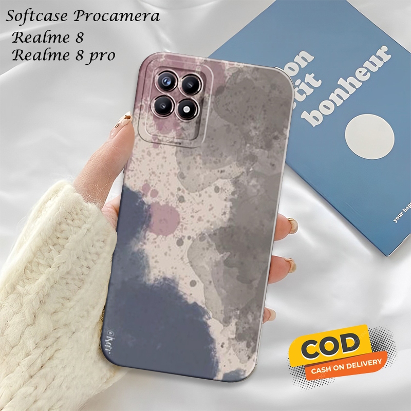 Casing Hp Realme 8 5G / 8 Pro Terbaru - Bahan ProCamera - Silicon Lentur - Case Realme 8 5G / 8 Pro 