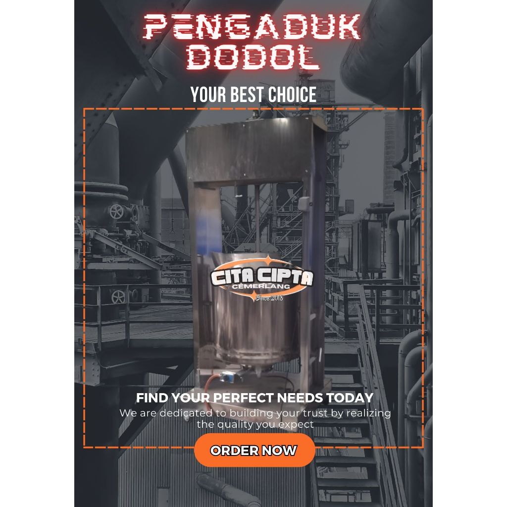 Mesin Memasak Dodol - Mesin Pengaduk Dodol