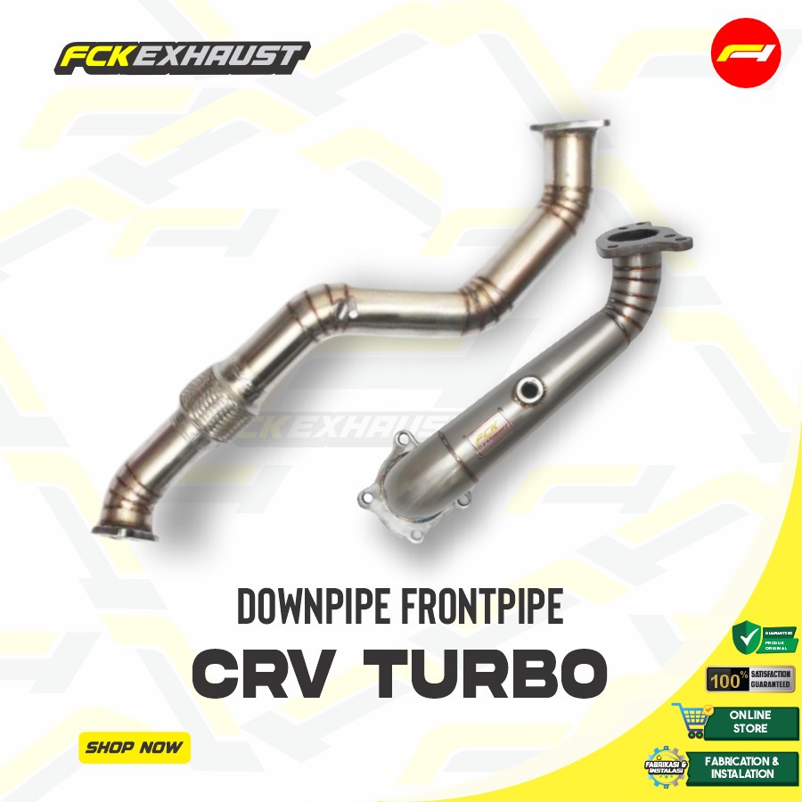 Downpipe Frontpipe CRV Turbo Knalpot Mobil