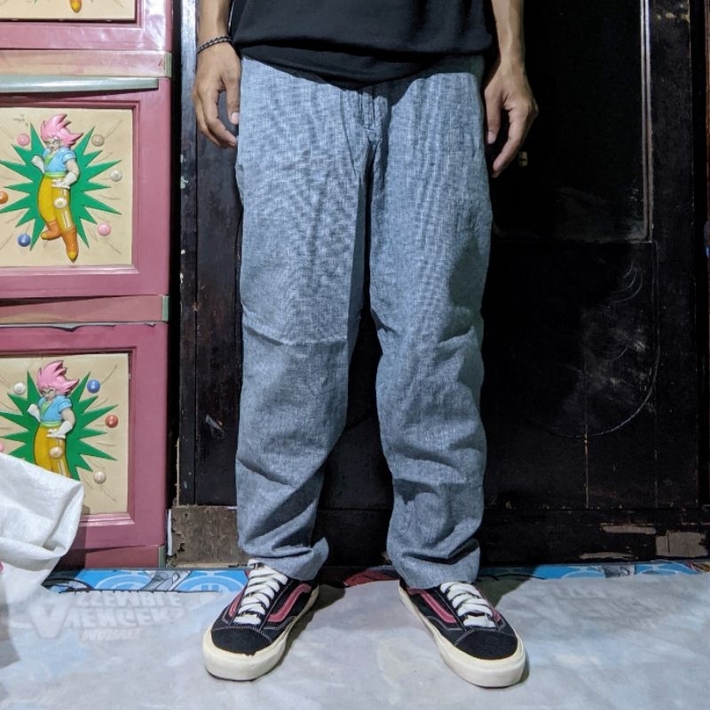 Celana Panjang Workpants Chinos Giordano Original Second Preloved #CJ219