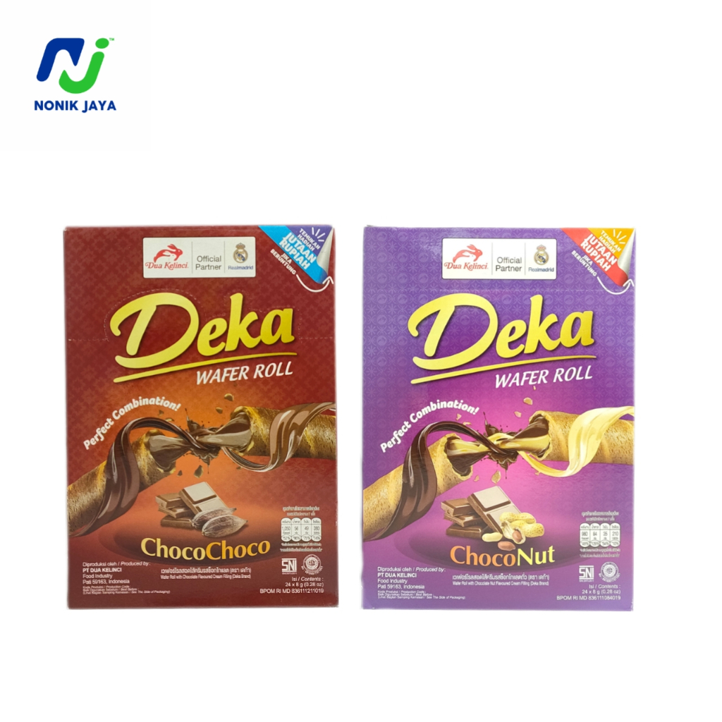 

Deka Wafer Roll Box Isi 24 Pcs