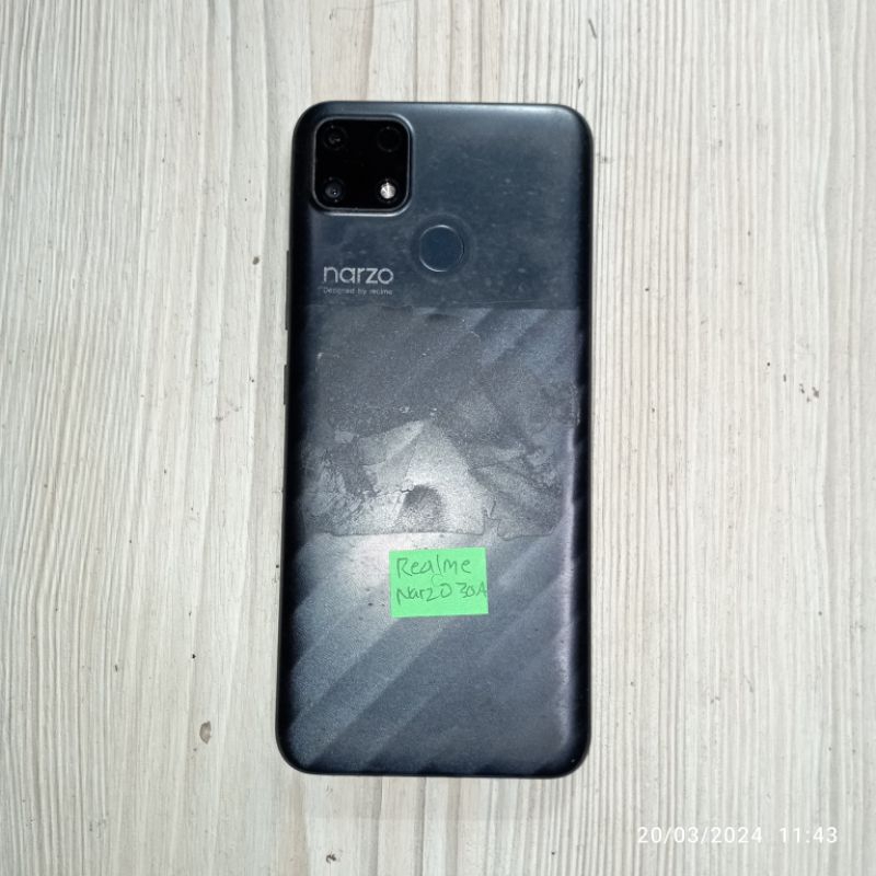 Mesin Realme Narzo 30A  Normal unit