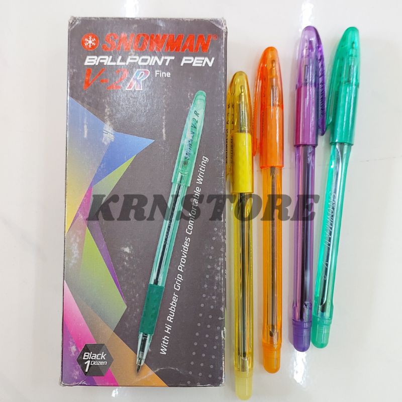 

PEN SNOWMAN V2 BLACK 0.6MM II PEN SNOWMAN II KRNSTORE