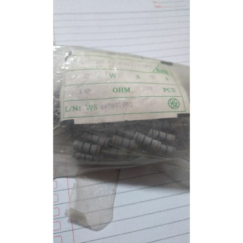 Resistor 10 Ohm 2W