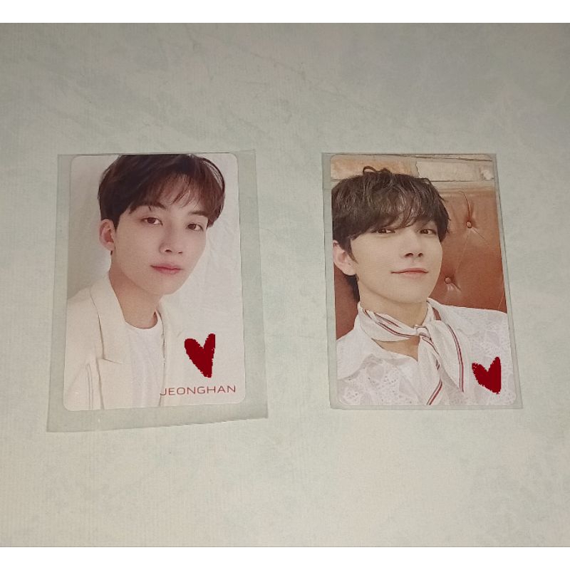 PHOTOCARD HMV JEONGHAN JOSHUA SEVENTEEN