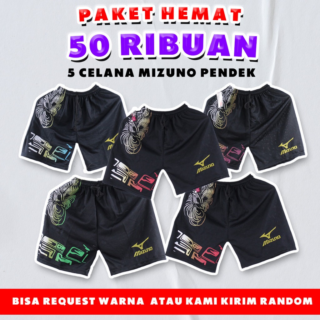 Celana Clana Pendek Bawahan Shortpants Pants Katok Kolor Anak  Pria Cowok Cowo Laki Melar Olahraga M