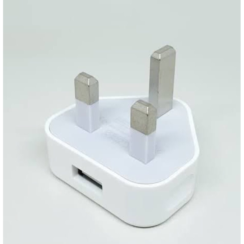 Adaptor / Kepala charger Kaki 3 iPhone Ori Cabutan