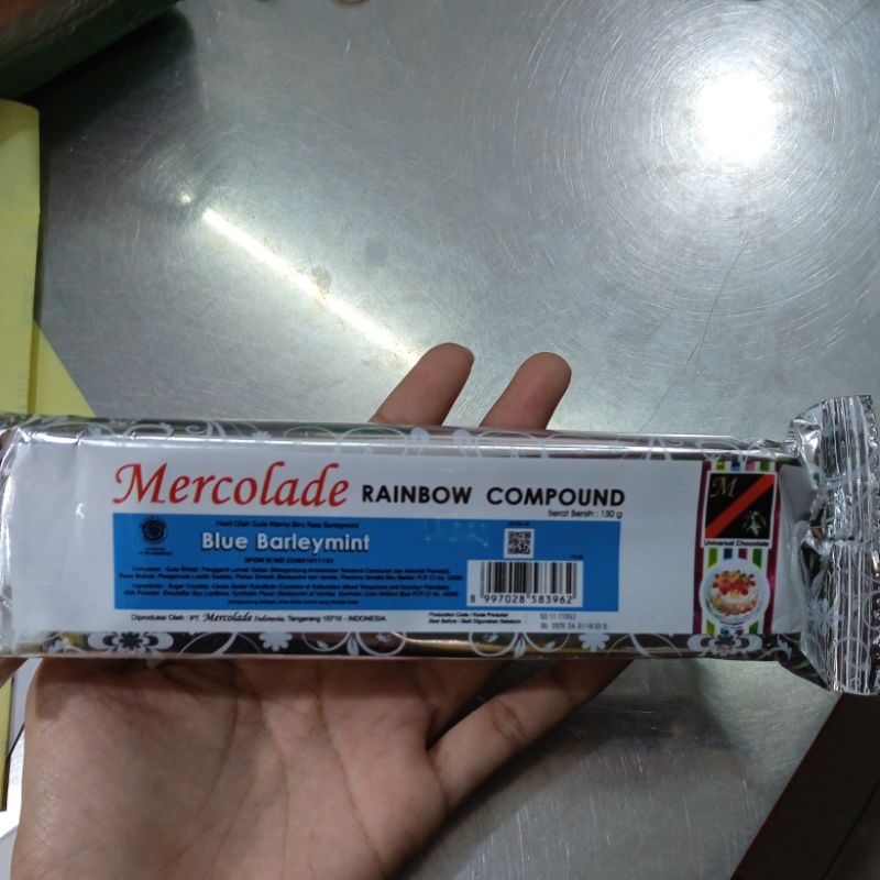 

Coklat mercolade Blue Barleymint