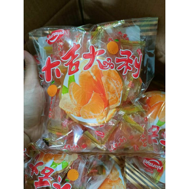 

permen jelly jeruk naraya terlaris 500 gr