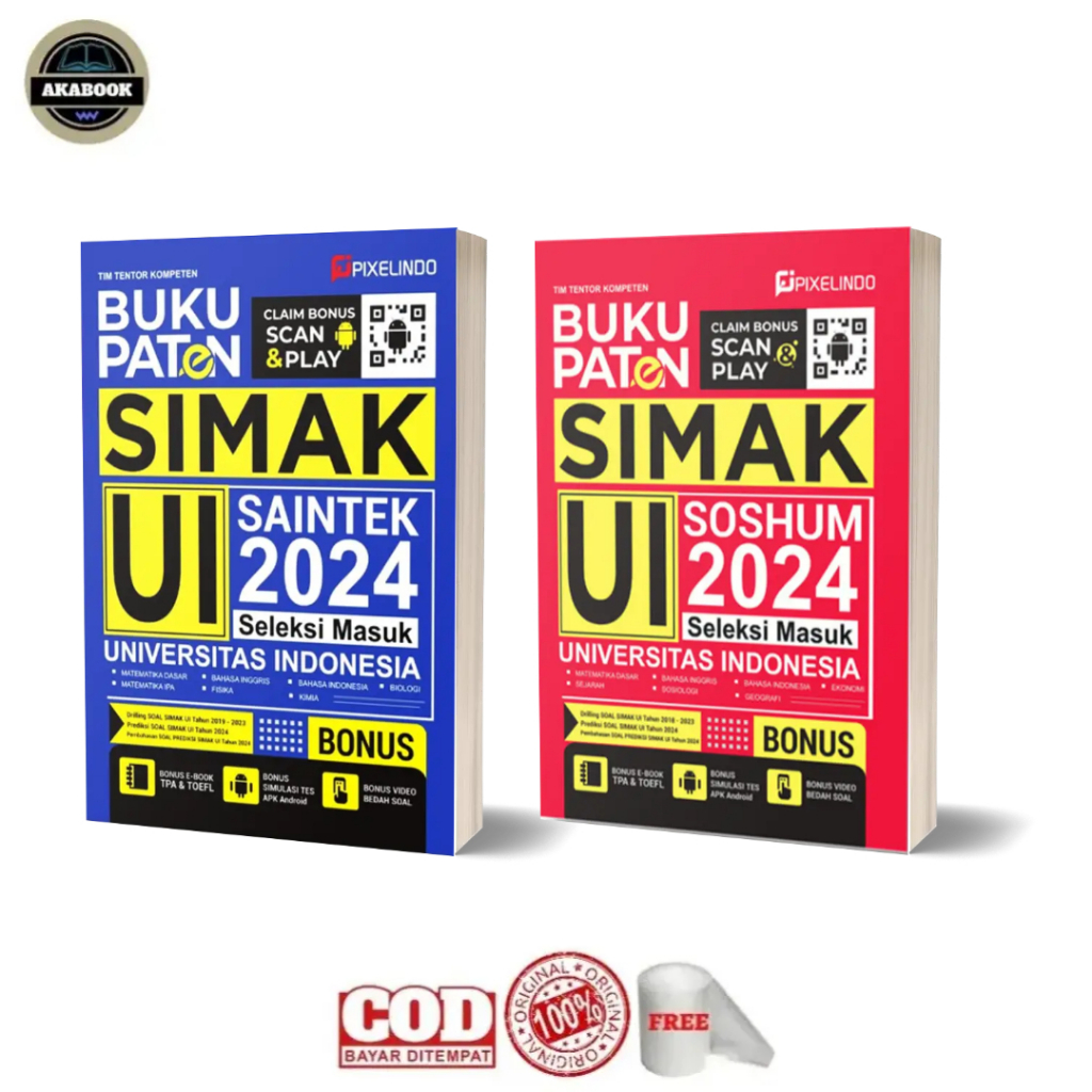 Buku Paten SIMAK UI SAINTEK SOSHUM 2024